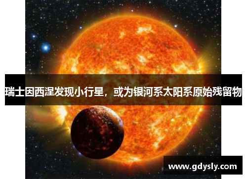 瑞士因西涅发现小行星，或为银河系太阳系原始残留物